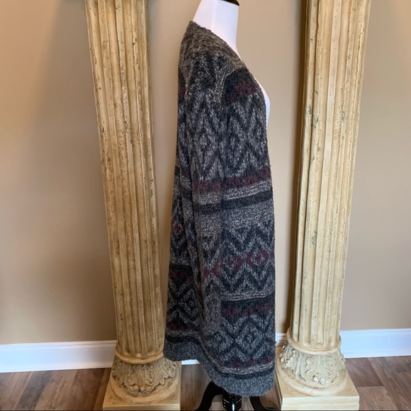 Universal thread chunky patterned long sweater cardigan - Picture 9 of 14